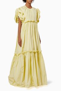 Liv Cotton Poplin Gown