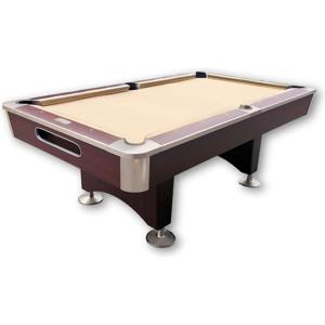 Knight Shot 9ft Brown Pool Table Drop Pocket