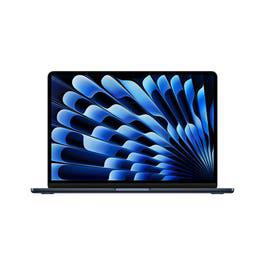 Apple 13-inch MacBook Air With Apple M3 chip with 8-core CPU and 10-core GPU, 24GB RAM 512GB SSD English - Midnight [MC8Q4ZS/A]