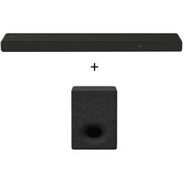 Sony HT-A3000 250W 3.1-Channel Dolby Atmos Soundbar with Sony SA-SW5 7.1" 300W Wireless Subwoofer (HTA3000+SASW3-R)