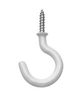 Ook 4 Pieces 7/8" White Cup Hook