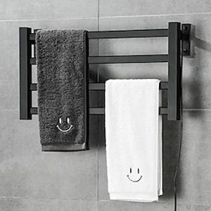 Towel Warmer Intelligent Electric Towel Rack Bathroom Towel Bar Electric Heating Constant Temperature Drying Perforated Free Towel Rack miniinthebox