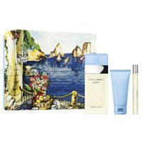 Dolce & Gabbana Light Blue (W) Set Edt 100Ml + Bc 50Ml + Edt 10Ml