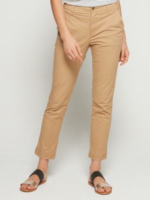 Girlfriend Khakis in Stretch Twill Girlfriend Khakis in Stretch Twill