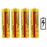 Li-ion 18650 Battery 5000 mAh 4pcs Rechargeable Emergency for Working LED Flashlight Bike Light Camping / Hiking Hunting Fishing miniinthebox - thumbnail