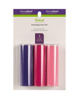 Cricut Everyday Iron-On Mini Smpl Sass 8.9 cm x 61 cm Pack of 3