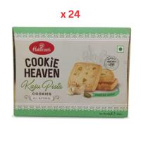 Haldirams Cookie Heaven Kaju Pista - 200 Gm Pack Of 24 (UAE Delivery Only)