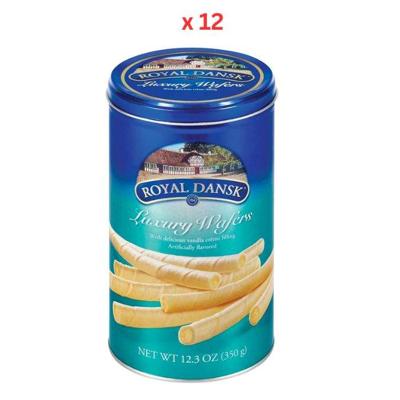 Royal Dansk Vanilla Wafer 12X350G