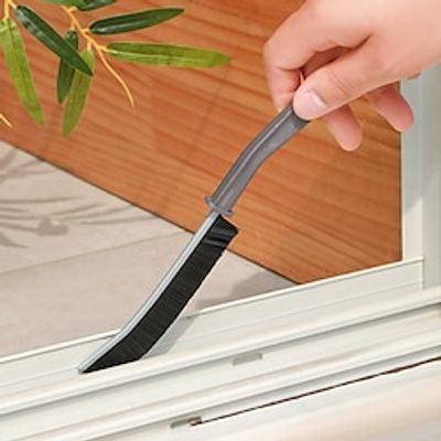 3pcs Bathroom Crevice Brush Bathroom Kitchen Ceramic Tile Dead Corner Cleaning Multifunctional Window Crevice Groove Dust Brush Lightinthebox
