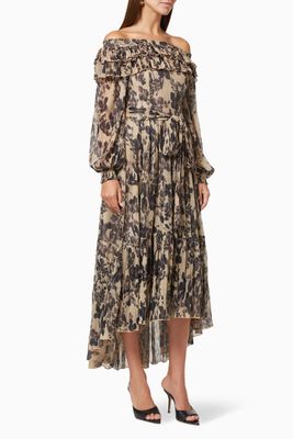 Ruffle Belted Dress Ruffle Belted Dress