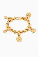 Fiorella Charm Bracelet in 14kt Gold Plating - thumbnail