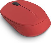 Rapoo M100 Multi-mode Wireless Silent Optical Mouse Red -18184