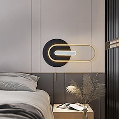 Night Light Wall lamp Modern LED Wall Lights Compatible with Study Living Room Bedroom Bedside Aisle Corridor Lamps Indoor Lighting with Pull Switch 110-240V Lightinthebox