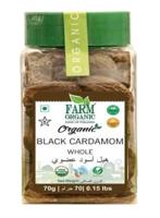 Farm Organic Black Cardamom 70gms