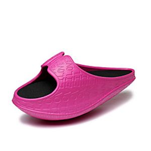 Women's Slippers  Flip-Flops Outdoor Slippers Cone Heel Open Toe Daily EVA(ethylene-vinyl acetate copolymer) Solid Colored Red Pink Black miniinthebox