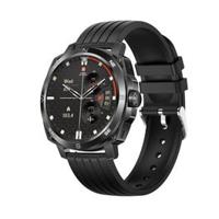 Swiss Military Dom 4 Smart Watch With Black Silicon Strap [SM-WCH-DOM4-GunF-BlkSiS]