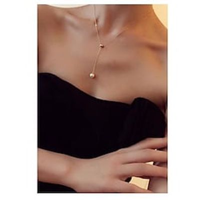 1pc Choker Necklace Pendant Necklace For Women's Party Evening Street Daily Pearl Alloy Lightinthebox