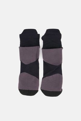 Mens Road Neutral Ankle Single Tab Socks Black/Mid Grey Mens Road Neutral Ankle Single Tab Socks Black/Mid Grey