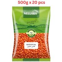 Nellara Masoor Dal 500Gm (Pack of 20)