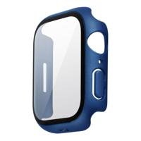 Uniq Legion Case with 9H Tempered Glass Screen Protection for Apple Watch 45mm - Cobalt - thumbnail