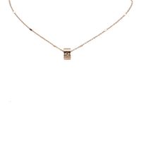 18K Icon Twirl Pendant Necklace - thumbnail