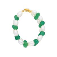 Emerald Pearl Bracelet (JPAPR-19-171) Emerald Pearl Bracelet (JPAPR-19-171)