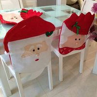 Christmas Chair Covers Santa Claus