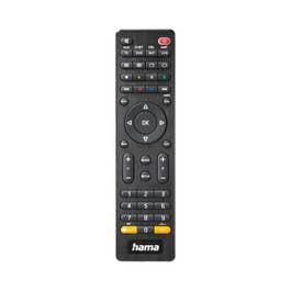 Hama Infra-Red Universal TV Remote Control for 8 Devices, Black (HAM-221054)