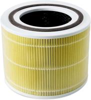 Levoit Core 300 Air Filter Pet Allergy 3-in-1 Pre-Filter, True HEPA Filter, High-Efficiency Activated Carbon Filter, Yellow - CORE-300-RF-PA