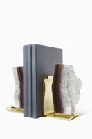 Fim Natural Agate Bookends, Set of 2 - thumbnail