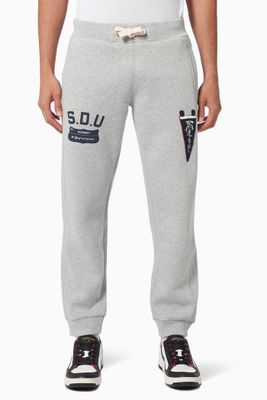 Collegiate State Joggers in Cotton Collegiate State Joggers in Cotton