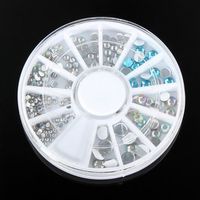 Crystal Glitter Diamond DIY Nail Art Decoration Wheel