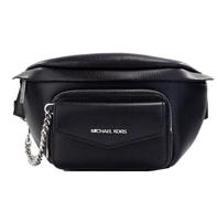 Michael Kors Maisie Large Black 2-n-1 Waistpack Card Case Fanny Pack Bag - 94666