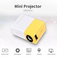 Home Mini Projector 1080P HD Clarity LED Home Office YG300 Projection Picture Size 40-100cm Lightinthebox - thumbnail