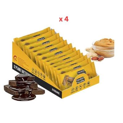 Freakin Healthy Snack Bar Peanut Butter 4X12X25G Freakin Healthy Snack Bar Peanut Butter 4X12X25G