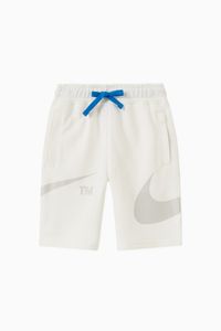 Swoosh Logo Shorts in Cotton