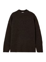 Umber Mélange Cashmere Sweater - thumbnail