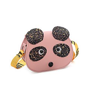 Girls' Bags PU Leather Kids' Bag Glitter Sequin Fashion Daily Date Retro Baguette Bag Blue Yellow Blushing Pink Black Lightinthebox
