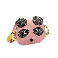 Girls' Bags PU Leather Kids' Bag Glitter Sequin Fashion Daily Date Retro Baguette Bag Blue Yellow Blushing Pink Black Lightinthebox - thumbnail