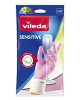 Vileda Gloves Sensitive Large