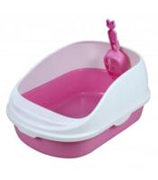 Pawsitiv Emma Classic Litter Tray MSP-003 Pink