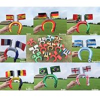 Headband Shape 2022 Qatar Football World Cup Aluminum Film Balloon Cheerleader Flag National Flag Headdress Lightinthebox - thumbnail