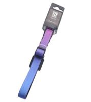 Helepet Adjustable Nylon Dog Collar Gradation Purple Medium