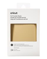 Cricut Transfer Foil Sheets 10 x 15 cm 24 Sheets Gold