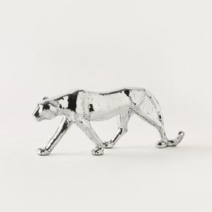 Walking Leopard Figurine - 78x19x32 cms