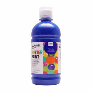 Mont Marte Poster Paint 500Ml Phthalo Blue