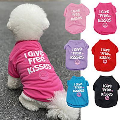 Cat Dog Shirt / T-Shirt Hoodie Sweatshirt Dog Clothes Stylish Keep Warm Christmas Letter  Number Snowflake Blue Costume For Pets miniinthebox
