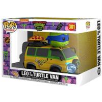 Funko Pop! Rides Super Deluxe Movie Teenage Mutant Ninja Turtle Leonardo In Van 5.2-Inch Vinyl Figure