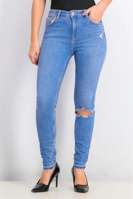 Womens Mavi Skinny Jeans Blue Womens Mavi Skinny Jeans Blue