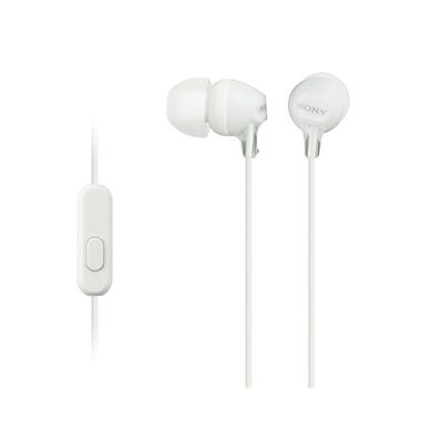 Sony In ear Headphones MDREX15APWHITE, White Color